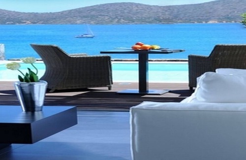 Mavrikiano Villa | Villa Elena, a luxury villa with infinity pool and sea views 50m from the sea