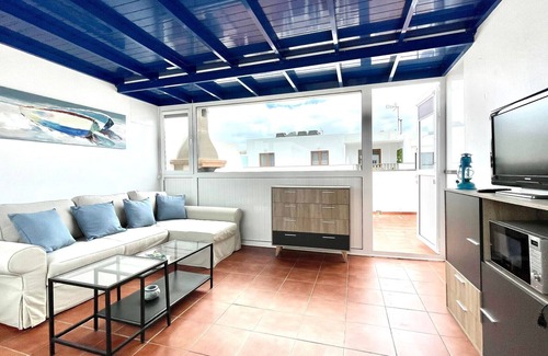 Caleta de Sebo Villa | Villa en primera linea de oceano, en La Graciosa