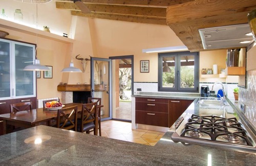 Caimari Villa | Villa 'Es Sequer De Binibona' with Mountain View, Private Pool and Wi-Fi