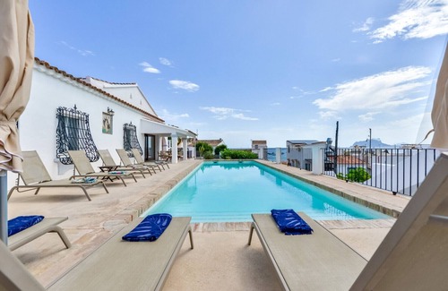 Cala del Portet Villa | Villa for rent in El Portet de Moraira, SAN VICENTE, 50 mts from the water and private pool.