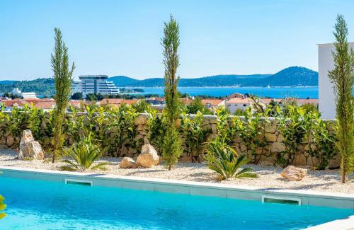 Vodice Villa | Villa Galla - Heated pool, Sea view, Jaccuzzi, Modern design