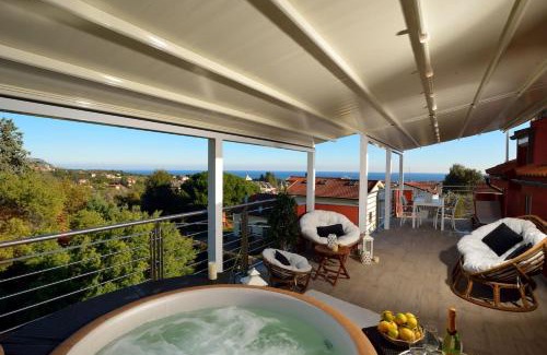 Loano House | Villa Giovanna con terrazza panoramica, Jacuzzi e sauna