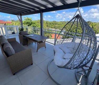 Pointe de la verdure Apartment | Villa Gosier T3- Vue Nature - Romantique
