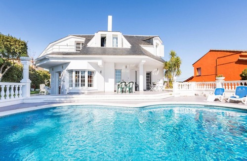 Blanes Villa | Villa in Blanes with Pool and Sea Views