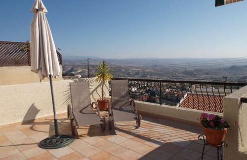 Pissouri Villa | Villa in Pissouri Village with Panoramic Views to the Sea and Troodos Mountains