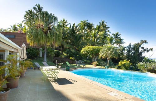 Grand Fond Villa | Villa Kitana - Agréable et belle maison créole avec vue mer