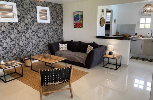 Gourbeyre Villa | Villa Le Nid des Colibris 4 stars with its 180° sea view over the Caribbean