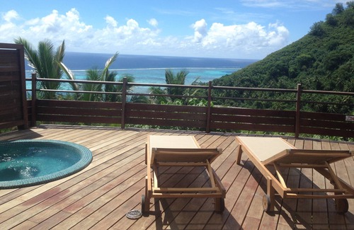 Moorea-Maiao Villa | Villa Legend n39 by ENJOY VILLAS/3 bdrm with AC/2 bath/jacuzzi+magnificent view