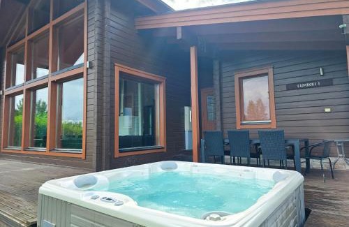 Jamsa Villa | Villa Lumikki 1&2 - 16 hlö, Both villas, Luoteis-Himos Ski-inout