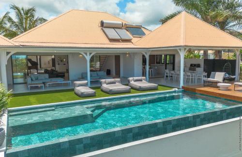 Le Vauclin Villa | Villa Luna Moona - Standing Piscine et vue mer à 180 deg!