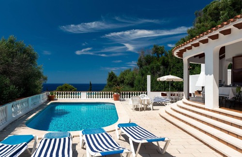 Sant Jaume Mediterrani Villa | Villa MAESO, sea views, air conditioning, pool, 8 pax