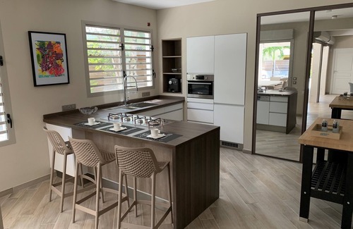 Saint-Francois Villa | Villa Manzana, New 4bed 4bath 2 swimming pools. Top-of-the-range services.