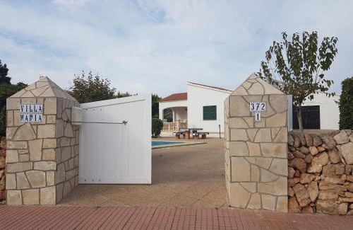 Cales Piques House | Villa María espaciosa y cálida con piscina privada