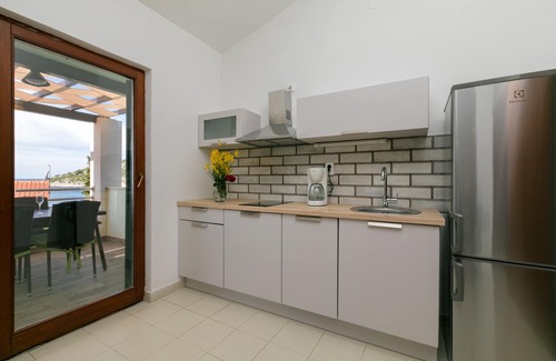 Razanj House | Villa Marina with a heated pool