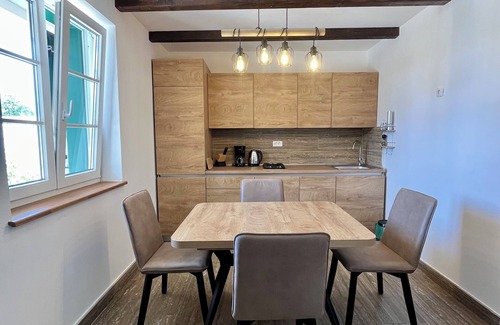 Zrce Villa | Villa Maslina: Rustic villa in an olive grove facing a bird sanctuary