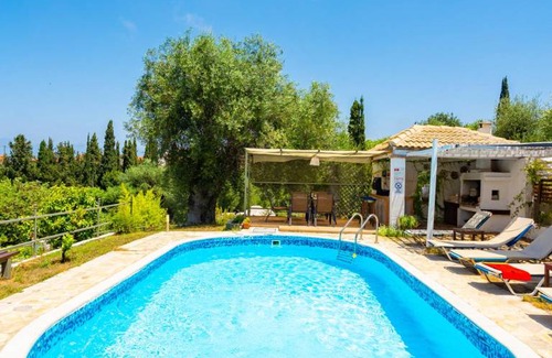 Sfakera Villa | Villa Mavrikia: Large Private Pool, A/C, WiFi, Eco-Friendly - 2392