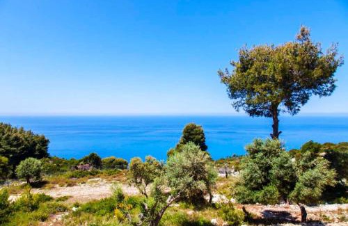Evgiros Villa | Villa Mirtes with breathtaking sea view,close to Porto Katsiki and Egremni