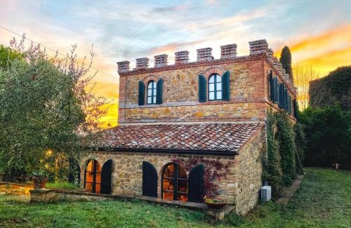 Montalcino Villa | villa montalcino palazzina castelverdelli