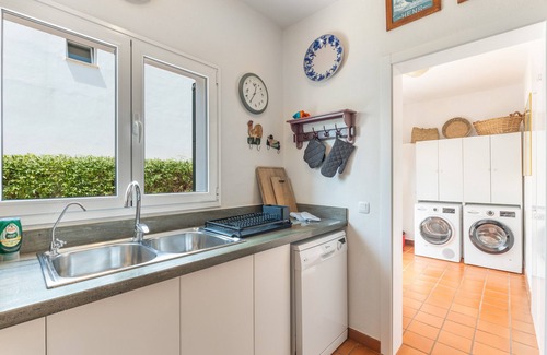 Sant Lluis Villa | Villa 'Mottarone Cerca De Mar' with Private Pool, Wi-Fi and Air Conditioning