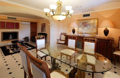 Alcudia Villa | Villa "Oscols" with Sea View, Mountain View, Pool, Jacuzzi, Wi-Fi, A/C, Balcony, Terrace & Garden