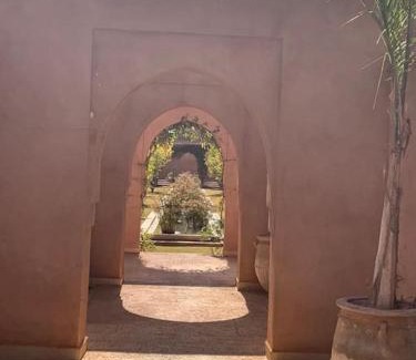 El Aggada Villa | Villa Pauline with private pool & garden, hotel service and no insight.