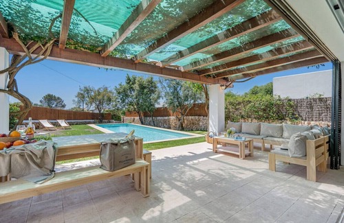 Marina de Son Ganxo House | Villa Pepponi MENORCA modern, private pool, AC