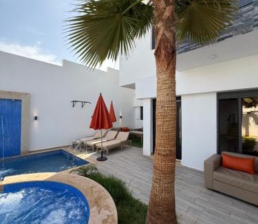 Saidia Villa | Villa Piscine Jacuzzi Saïdia 3 chambres