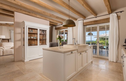 Bale Villa | Villa Plava Panoramic Seaview, Infinity pool, free EV charger