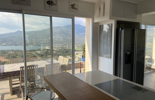 Viggianello Villa | Villa Propriano 6 to 8 people VILLA WITH POOL AND SEA VIEW