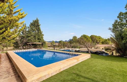 Relleu Apartment | Villa Rancallosa con barbacoa, wifi y piscina privada