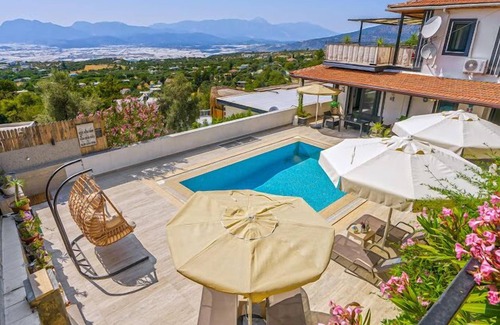 Uzumlu Villa | Villa sahin-1 Private villa-Surrounded by Nature, with a Large and Heated Pool