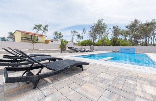 Vir Villa | Villa Sana, on the beach with swimming pool