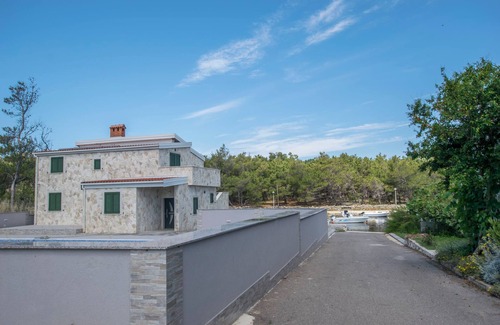Vir Villa | Villa Sana, on the beach with swimming pool