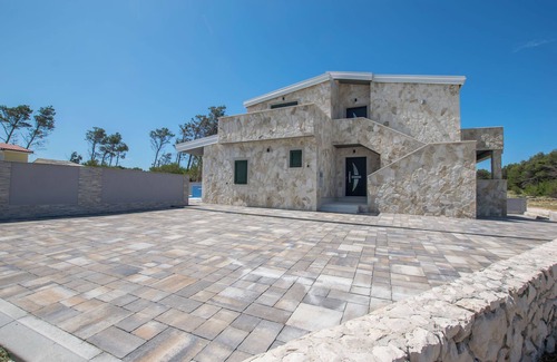 Vir Villa | Villa Sana, on the beach with swimming pool