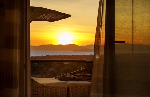 Quartu Sant'Elena Villa | Villa Sardinialfonso 2- private pool and sea view over the Gulf of Cagliari