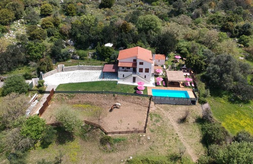 Kato Valsamonero Villa | Villa Skantali with private pool,mountain view and peacefull atmosphere