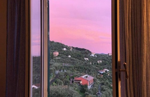 Zoagli Villa | Villa surrounded by greenery with sea view over the Gulf of Portofino