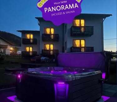 Pavcina Lehota Apartment | Villa Tatry Panorama JACUZZI & SAUNA