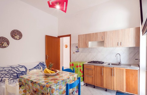 Torre Lapillo Villa | Villa Telia Directly on the Beach with Terrace; Pets Allowed, Parking Available