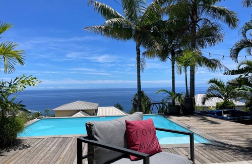 Les Avirons Villa | Villa The View vue mer Piscine Jacuzzi!