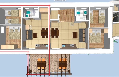 Zaostrog Apartment | Villa two brothers - apartment 1