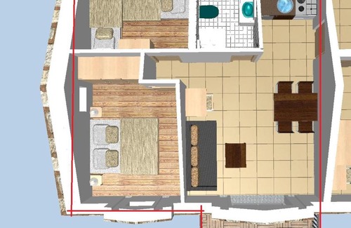 Zaostrog Apartment | Villa two brothers - apartment 3