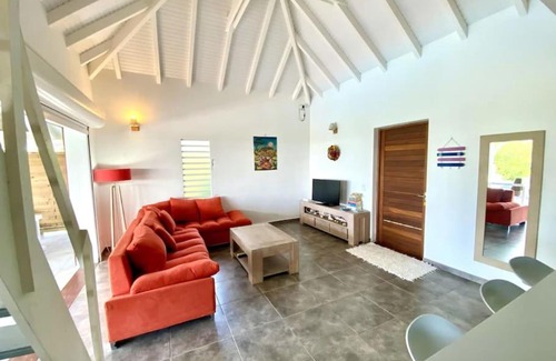 Grand-Bourg Villa | Villa typique vue sur mer-VIlla Marinelo