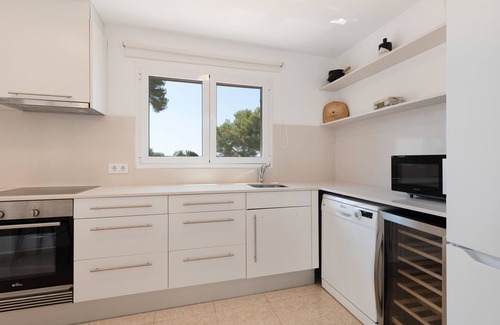 Sant Jaume Mediterrani Villa | Villa 'V206 Isabel' with Sea View, Wi-Fi and Air Conditioning