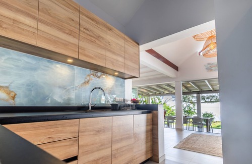 Moorea-Maiao Villa | Villa Vanaki - Beachfront Villa 4BR w/AC