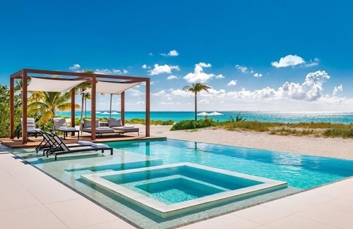Leeward Settlement Villa | Villa Vision Beach | Beach Front - Located in Stunning Leeward with Private Pool