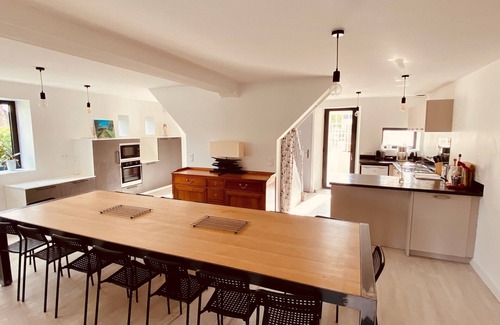 Saint-Pierre-Quiberon Villa | Villa with sea view, white sandy beach 50 m away, no road to cross.