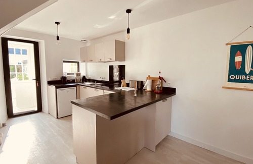 Saint-Pierre-Quiberon Villa | Villa with sea view, white sandy beach 50 m away, no road to cross.