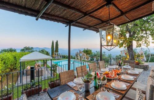 San Pietro a Marcigliano Villa | Villa with Pool and Vineyard Views