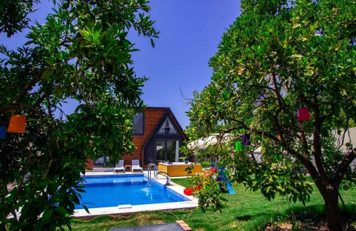 Fethiye Villa | Villa with Pool Jacuzzi and Backyard in Inlice